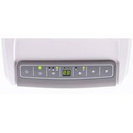 Honeywell MP08CESWW 8000 BTU Portable Air Conditioner with Front Grille and Remote Control, White/Grey