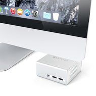 Satechi Aluminum Mini Universal Docking Station with Dual Video Outputs for Windows 10, 8.1, 8 &amp; 7 (4K HDMI and... N3