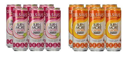 Celsius Green Tea, Peach Mango, 12 Ounce (Pack of 12) N97