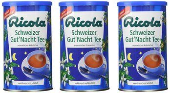 Ricola Schweizer Gut Nacht Tea - Pack of 3 X 200g