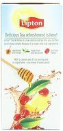 Lipton To Go Stix Iced Green Tea Mix, Tea and Honey, Blackberry Pomegranate, 10Count (Pack of 12) N20