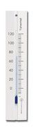 Analog Wall Thermometer Beechwood 7.8 inch Fahrenheit Temperature Scale (Walnut Finish) N4
