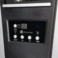 Homegear 1500 SqFt Infrared Electric Portable Space Heater Black +Remote Control N4
