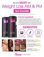 Skinny Bunny Tea Weight Loss &amp; Detox Bundle: Manage Weight, Support Immune System, Healthy Cleanse &amp; Promote Health... N9