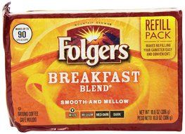 Folgers Breakfast Blend Ground Coffee, 25.4 oz N3