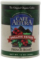 Cafe Altura Ground Organic Coffee, Regular Roast, 12 Ounce (Pack of 3) N16