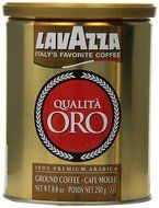 Lavazza Qualita Oro Medium Roast Ground Coffee, 8.8-Ounce Cans (Pack of 4)