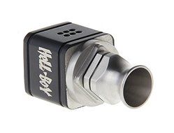 Hellboy Styled RDA Rebuildable Dripping w/ Wide Bore Top Cap - Stainless Steel N3
