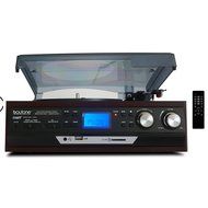 Boytone Multi RPM Turntable w/SD/AUX/USB/RCA/3.5mm Connectivity