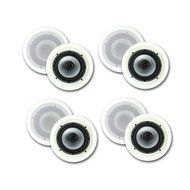VM Audio 6.5-Inch 350-Watt 2-Way In Ceiling/Wall Surround Home Speakers, 8