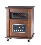 Wooden Oak Portable Infrated Room Space Heater,ETL 1500W, With Remote Control N7