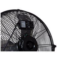 HOMEBASIX LF-20 High Velocity Floor Fan, 20-Inch, Black N2