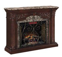 ClassicFlame 33WM0194-C232 Astoria Wall Fireplace Mantel, Empire Cherry (Electric Fireplace Insert sold separately) N2