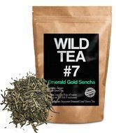 Organic Sencha Green Tea, Wild Tea #7, Emerald Gold Sencha Loose Leaf Tea, (4 ounce) N5