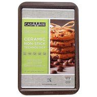 CasaWare Ceramic Coated NonStick Cookie/Jelly Roll Pan 11&quot;x17&quot; (Silver Granite) N2