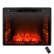 AKDY Freestanding 6 Setting LED Backlight Buttons Temperature Control Adjustable Remote Electric Fireplace Heater... N7