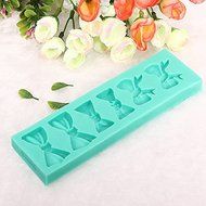 Bow Tie Cake Mold Silicone Fondant Mould N9