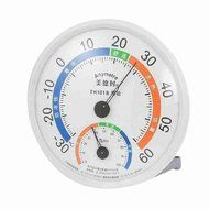 Temperature Humidity Thermometer Hygrometer 30-60 Celsius Clear White