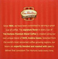 Tim Hortons Single Serve Coffee Cups, Regular (24 Count) (8.89oz) N4