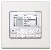 Russound MDKC6 C-Series 2-Gang Keypad (Non Erp Compliant), White