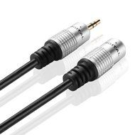 TNP AUX Headphone 3.5mm Extension Cable (3 Feet) - Male to Female Extender Audio Auxiliary Jack Adapter Wire Cord...