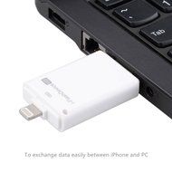 USB Flash Drive i-Flash Device Memory Stick with Lightning Connector and APP for iPhone 5/5c/5s/6/6plus iPad to...