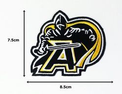 3 Pack of Army Black Knights Logo Embroidered Iron on Patch for Collection with Free Shipping By Botan
