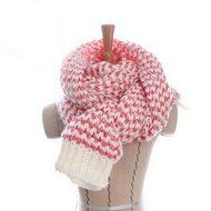 KAKA(TM) Women's Korean Artistic Stylish Winter Grid Knitting Wool Lovers Oversized Shawl Scarves N6