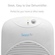 SereneLife - Portable Dehumidifier Thermo-Electric 16 Oz - for Rooms up to 1,100 Cubic Feet (PDUMID20)