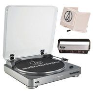 Audio Technica AT-LP60USB Turntable with USB Port, ATN3600L Replacement Stylus and Knox Vinyl Brush N2