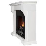 Real Flame Verona Ventless Gel Fireplace White N9