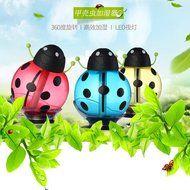 YJY 260mL Cute Insect Air Purifier Humidifier - Silent Ultrasonic Waterless Auto Shut-off USB Touch Control -... N4