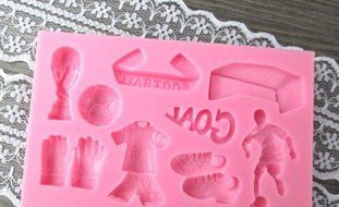 DIY Cake Decorating Fondant Silicone Sugar Craft Mold, Mini N5