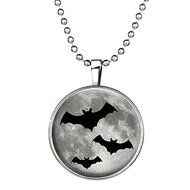 Steampunk Glow in the Dark BAT Xmas Necklace Pendant Fashion Jewelry Party New