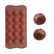Smile Face Shaped Fondant Cake Chocolate Pan Candy Soap Silicone Mold Baking Pan Cake Decoration