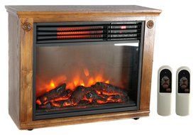 LifeSmart LifePro 3 Element Electric Fireplace Heater