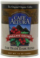 Cafe Altura Ground Organic Coffee, Regular Roast, 12 Ounce (Pack of 3) N26