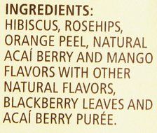 Celestial Seasonings Acai Mango Zinger Tea Bags - 20 ct N4
