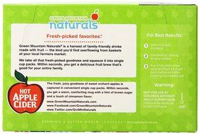 Green Mountain Naturals Hot Apple Cider, K-Cup Portion Count for Keurig K-Cup Brewers, 24-Count N14