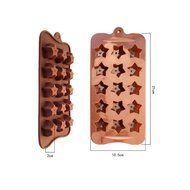 Star Shape Chocolate Silicone Mold Baking Cake Decoration Mould N4