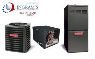 Goodman R410A 13 SEER Complete Split System AC &amp; Gas 4 Ton GSX130481, CHPF4860D6, GMH80805CN