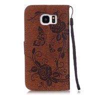 Samsung Galaxy S7 Edge Case, UNEXTATI Wallet Case for Samsung Galaxy S7 Edge, PU Leather Case with Wrist strap... N40