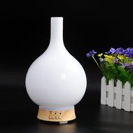Yomondo Aromatherapy Essential Oil Diffuser 100ml Ultrasonic Aroma Oil Diffuser Glass Cover Humidifier(Color Changing... N3