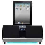 Pyle FM Receiver Radio with iPod/iPad/iPhone Docking Station and Alarm Clock