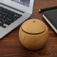 Vintage USB Essential Oil Aroma Diffuser Ultrasonic Humidifier Air Purifier Mist Atomizer - Brown Wooden Grain... N18