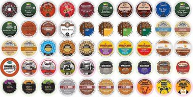 K-cup for Keurig Brewers, Regular &amp; Flavored Coffee Variety Pack (50-count)