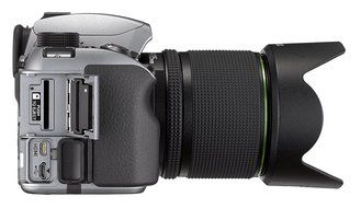 Pentax K-70 Weather-Sealed DSLR Camera with 18-135mm Lens (Silver)