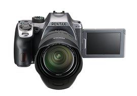 Pentax K-70 Weather-Sealed DSLR Camera with 18-135mm Lens (Silver) N2