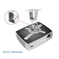 QualGear PRB-717-WHT Universal Ceiling Mount Projector Accessory N12
