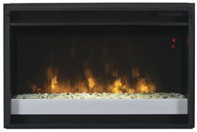 ClassicFlame 26EF031GPG-201 26" Contemporary Electric Fireplace Insert with Safer Plug N3